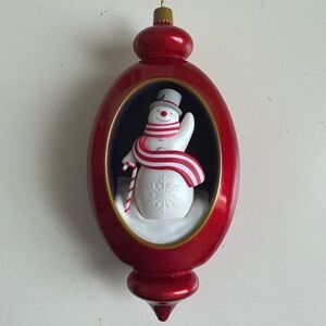Keepsake Snowman Ornament